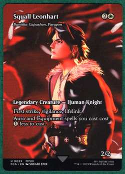 Squall Leonhart (Showcase) - Final Fantasy: Through The Ages FCA #22 - MTG Card - Image 1
