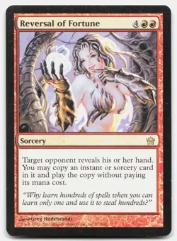 Reversal of Fortune - LP Lightly Played - 5DN Fifth Dawn # 77 - MTG Magic - Image 1