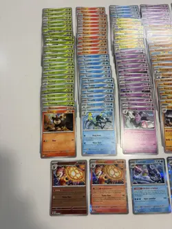 Pokemon Mega Evolution Bulk Lot - 170+ cards - Common/Uncommon/7 Holo - in order - Image 2
