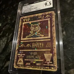 2000 ANCIENT MEW POKEMON MOVIE PROMO CARD CGC 9.5 Mint+ ⭐ - Image 1