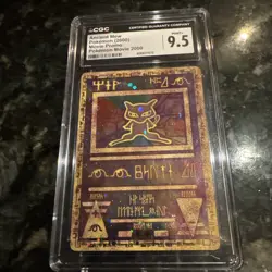 2000 ANCIENT MEW POKEMON MOVIE PROMO CARD CGC 9.5 Mint+ ⭐ - Image 2