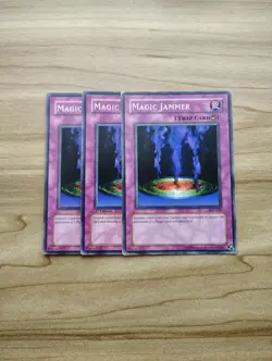 Yu-Gi-Oh! - Magic Jammer 3X - Full Playset Of Cards - Image 1