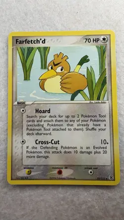 Pokemon EX Fire Red & Leaf Green 23/112 Farfetch'd Card - Image 2