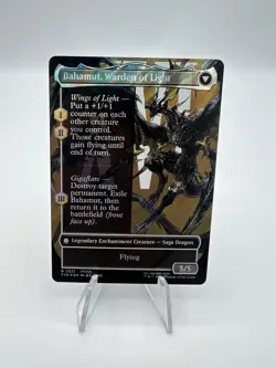 Final Fantasy MTG Dion Bahamut’s Dominant Borderless Surge Foil - Image 2