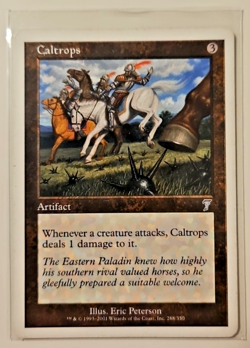 Caltrops 288/350 7th Edition MTG Magic the Gathering LP - Image 1