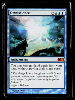 Magic 2013 (M13) #63 Omniscience - Image 1