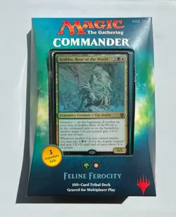 Magic The Gathering - Commander Deck 2017 Feline Ferocity - Sealed (English) - Image 1