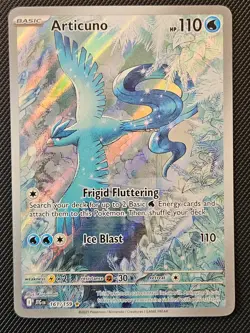 ARTICUNO 161/159 JOURNEY TOGETHER POKEMON NM/M 2025 - Image 1