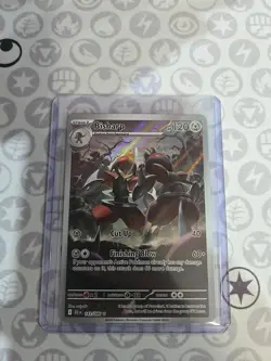 ENGLISH Pokemon TCG - Bisharp - 143/086 - Illustration Rare - SV: Black Bolt - Image 1