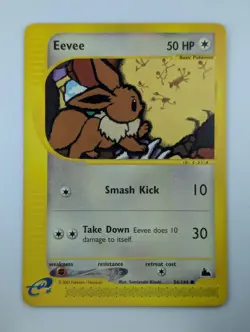 Near Mint 2003 Pokemon WOTC Skyridge Eevee 54/144 Common - Image 1