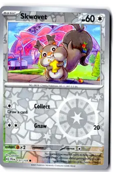 Skwovet 131/159 Common Journey Together Pokemon Reverse Holo Lightly Played - Image 1