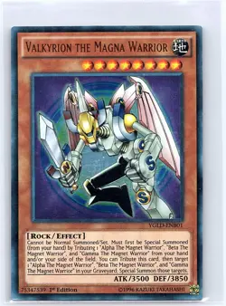 Valkyrion the Magna Warrior King of Games: Yugi's Legendary Decks YGLD-ENB01 - Image 1