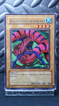 | Yugioh Giant Red Seasnake TP4-007 Rare Tournament Pack 4 HP 🔥 | - Image 1