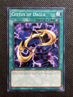 YuGiOh! - Cestus Of Dagla DCR-EN090 Common 25th Anniversary Edition Near Mint - Image 1