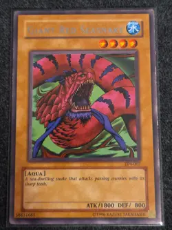 Yugioh Giant Red Seasnake TP4-007 Rare LP Tournament Pack 4 - Image 1
