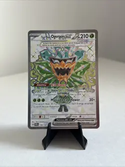 Pokemon TCG 2024 Twilight Masquerade Full Art Teal Mask Ogerpon EX Card 190/167 - Image 1