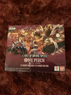 One Piece: A Fist of Divine Speed (OP-11) Booster Box WAVE 1 SEALED - Image 1