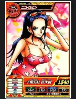 PREORDER Nico Robin TW3-09 Japanese One Piece Treasure World Berry Match Carddas - Image 1
