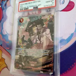 One Piece Card Game TCG OP07 Izo OP03-003 SP PSA 10 - Image 4