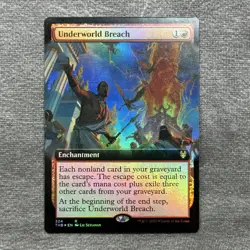 Underworld Breach - Theros Beyond Death (THB) #324 NM Foil Extended Art MTG - Image 1