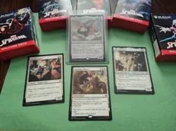 MtG Mythic - Spider-Man, Peter Parker SPE 0004 & Amazing Alliance SPE 0002, +2 - Image 1