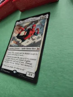 MtG Mythic - Spider-Man, Peter Parker SPE 0004 & Amazing Alliance SPE 0002, +2 - Image 5