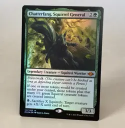 MTG Chatterfang, Squirrel General MH2 FOIL PLUS Toski KHM FOIL NM - Image 2