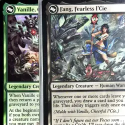 Vanille + Fang = Ragnarok - MTG - Final Fantasy - FIN - 0211 & 0099 ~ NM - Image 1