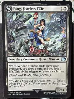 Vanille + Fang = Ragnarok - MTG - Final Fantasy - FIN - 0211 & 0099 ~ NM - Image 5