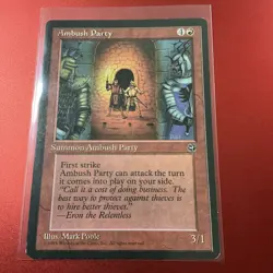 MTG Magic the Gathering Ambush Party (63a/140) Homelands LP - Image 1