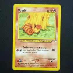 Vulpix 91/105 Neo Destiny Pokemon S284 - Image 1