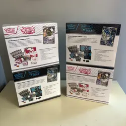 Scarlet & Violet Black Bolt & White Flare ETB Lot of 4 Sealed Pokemon TCG - Image 2