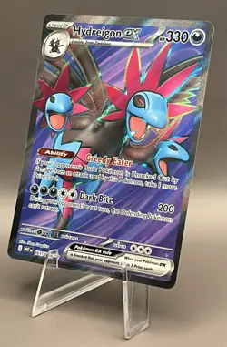 161/086 Hydreigon ex - SV White Flare - Ultra Rare NM Pokemon - Image 1