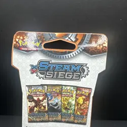 Pokemon TCG: XY Steam Siege Sleeved Booster Pack New Factory Sealed - Image 5