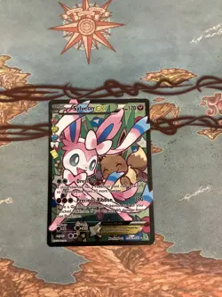 Pokemon Generations Radiant Collection Ultra Rare Sylveon EX Full Art RC32/32 - Image 2