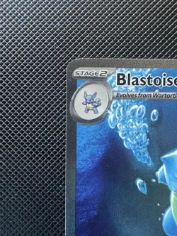 Pokemon TCG Blastoise EX 200/165 Scarlet & Violet Holo Rare NM Condition - Image 5