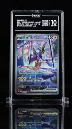 2023 Pokemon TCG Miraidon ex 244/198 SV01: Scarlet & Violet Base Set Holo TAG 10 - Image 1