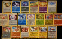 Pokemon TCG Lot of 19 Sword & Shield Reverse Holos - NM+ - Image 2