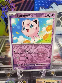 Jigglypuff 083/193 Reverse Holo Common Pokemon TCG S&V Paldea Evolved - Image 1