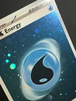 Pokemon TCG Scarlet & Violet 151 HD Cosmo Holo Water Energy SVE EN 003 SWIRL - Image 3