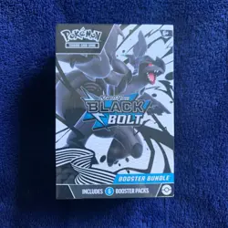 Pokemon TCG Scarlet & Violet—Black Bolt Sealed Booster Bundle 6 Packs - Image 1