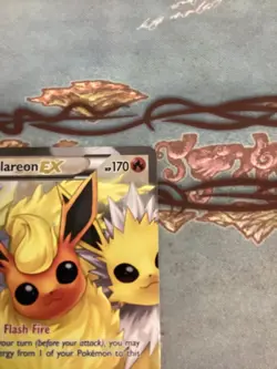 Pokemon Generations Flareon EX Radiant Collection Full Art Holo RC 28/RC32 - Image 5