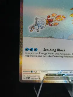 Eiscue ex 222/197 - Obsidian Flames Pokemon TCG - NM - Image 5