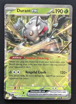 Pokemon TCG Surging Sparks - EX Holo Lot (6) Durant Scovillain Kyurem Flamigo + - Image 2
