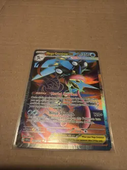 Pokemon TCG Mega Greninja Ex 100/86 Full Art Chaos Rising English NM - Image 1