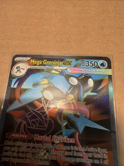Pokemon TCG Mega Greninja Ex 100/86 Full Art Chaos Rising English NM - Image 4