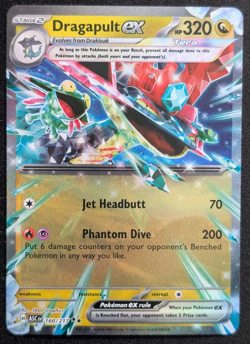 NM Dragapult ex Ascended Heroes 160/217 Double Rare Pokemon Pack Fresh - Image 1