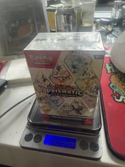 HEAVY!! Pokemon Prismatic Evolutions Booster Bundle 162g (POSSIBLE GOD PACK) - Image 1