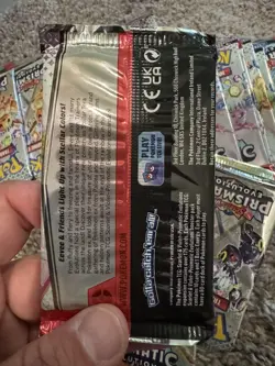 Prismatic Evolutions Booster Pack X 1 factory Sealed Pokemon Rand Art ships fast - Image 3