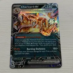 The Pokemon Company Charizard ex 196 SVP Scarlet & Violet Promo Holo 330HP - Image 1